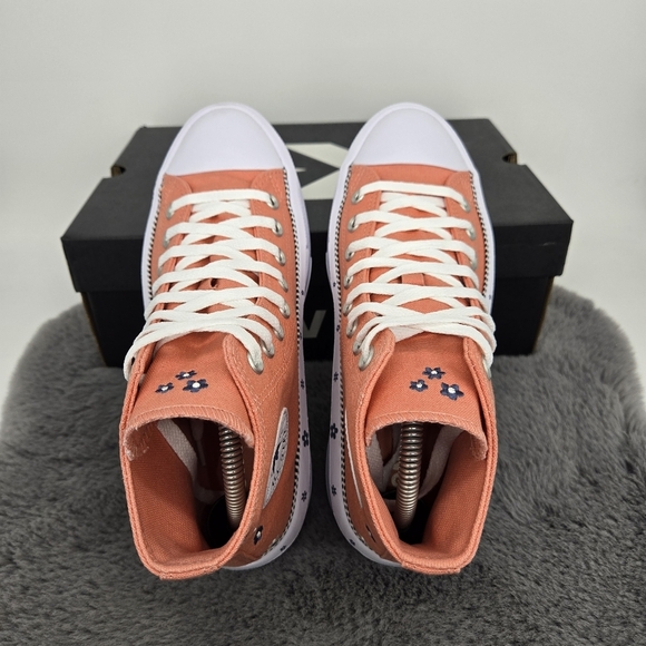 New Converse Chuck Taylor All Star Move Platform High Women's Shoes Size 9 - Picture 5 of 8
